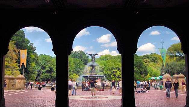 Visiter Central Park : Bethesda Fountain