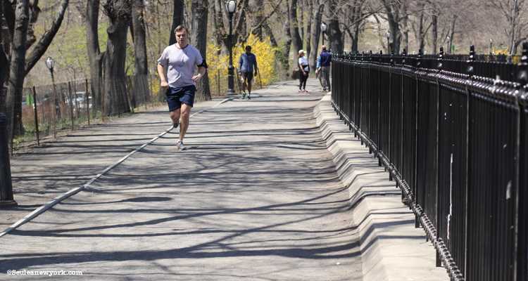 courir à Central Park