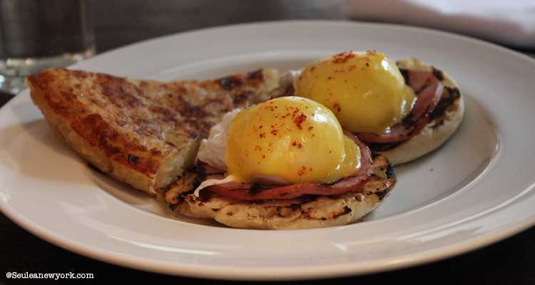 Cafe Cluny new york : oeufs benedict